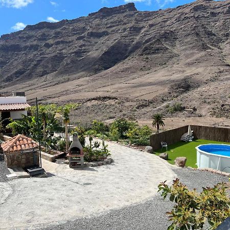 Casa Rural Con Bano Adaptado Y Piscina En Mogán Екстериор снимка