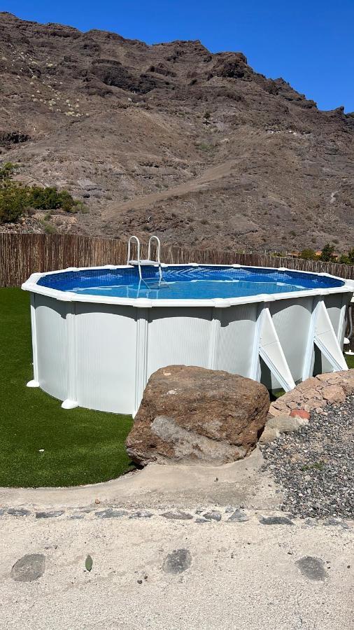 Casa Rural Con Bano Adaptado Y Piscina En Mogán Екстериор снимка
