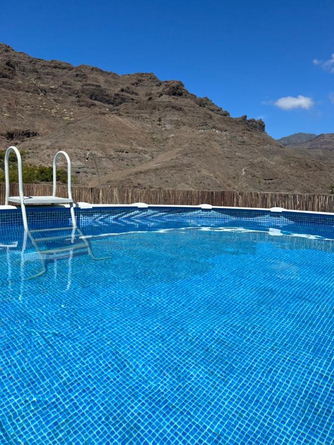 Casa Rural Con Bano Adaptado Y Piscina En Mogán Екстериор снимка