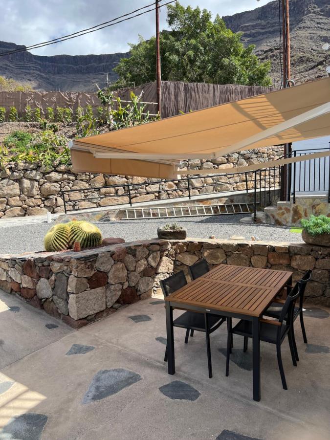 Casa Rural Con Bano Adaptado Y Piscina En Mogán Екстериор снимка