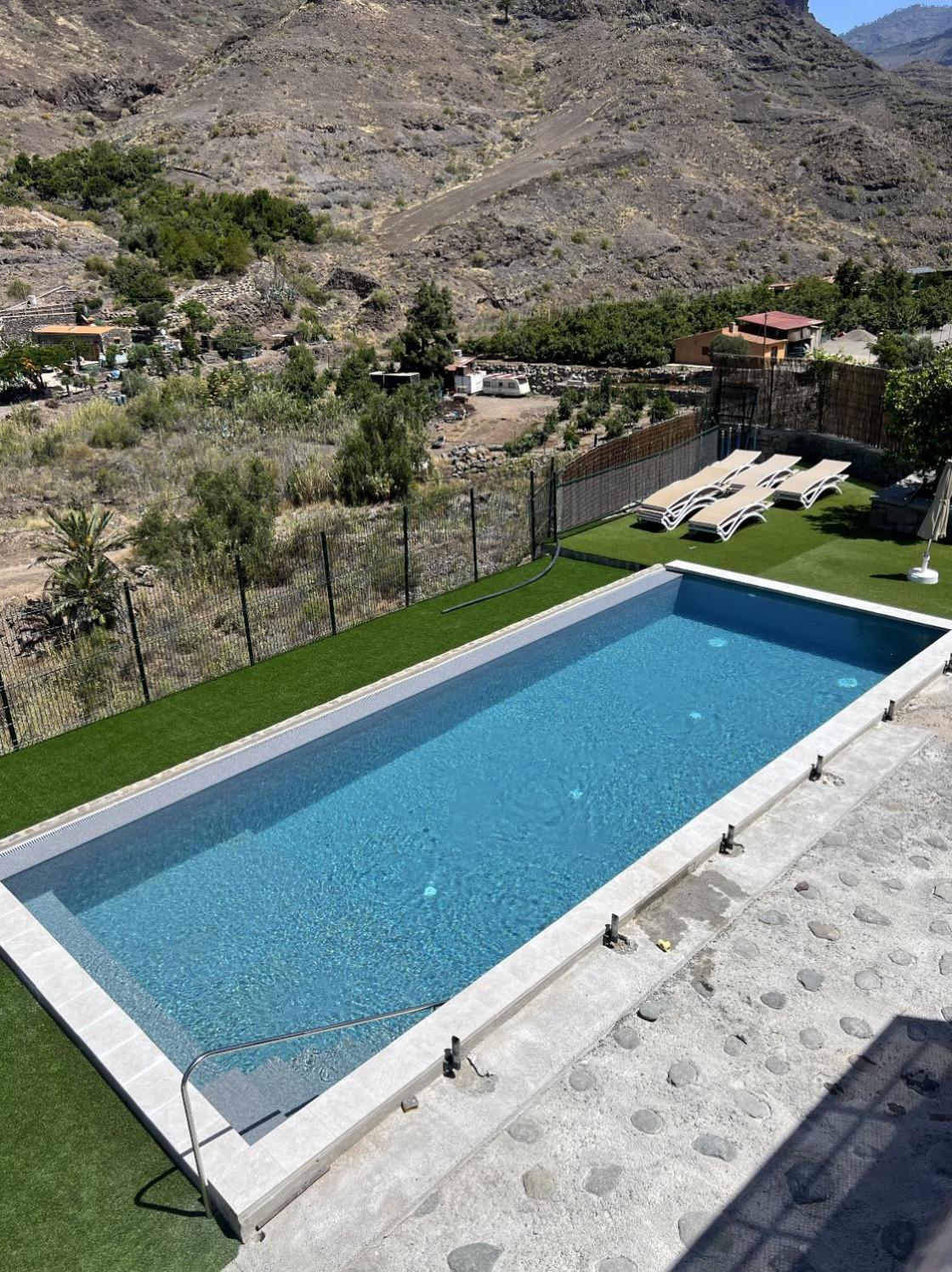 Casa Rural Con Bano Adaptado Y Piscina En Mogán Екстериор снимка